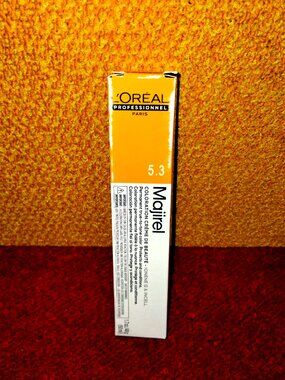 L’Oréal Professionnel Majirel 5.3 Coloration Crème – Rich Golden Brown, 50 ml